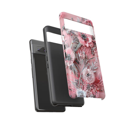 Coquette Aesthetic Floral Art Phone Case