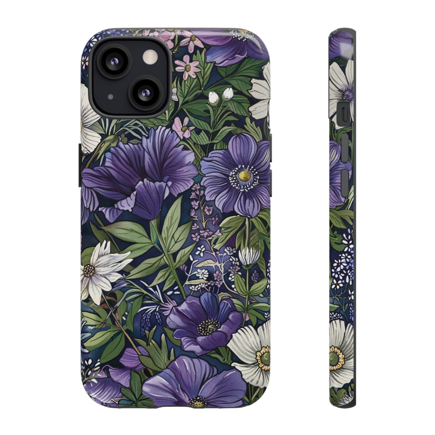 Floral Sage Purple Wildflower Phone Case