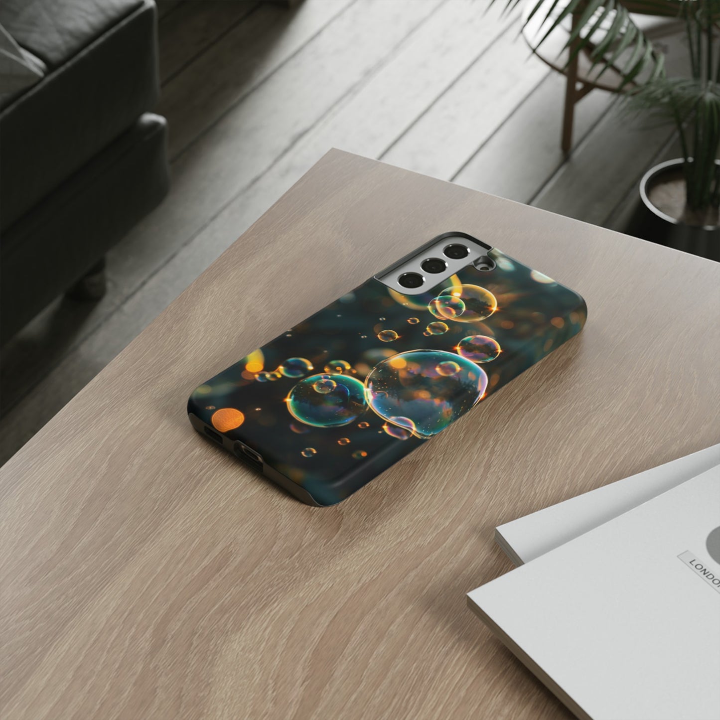 Blowing Bubbles Design Phone Case