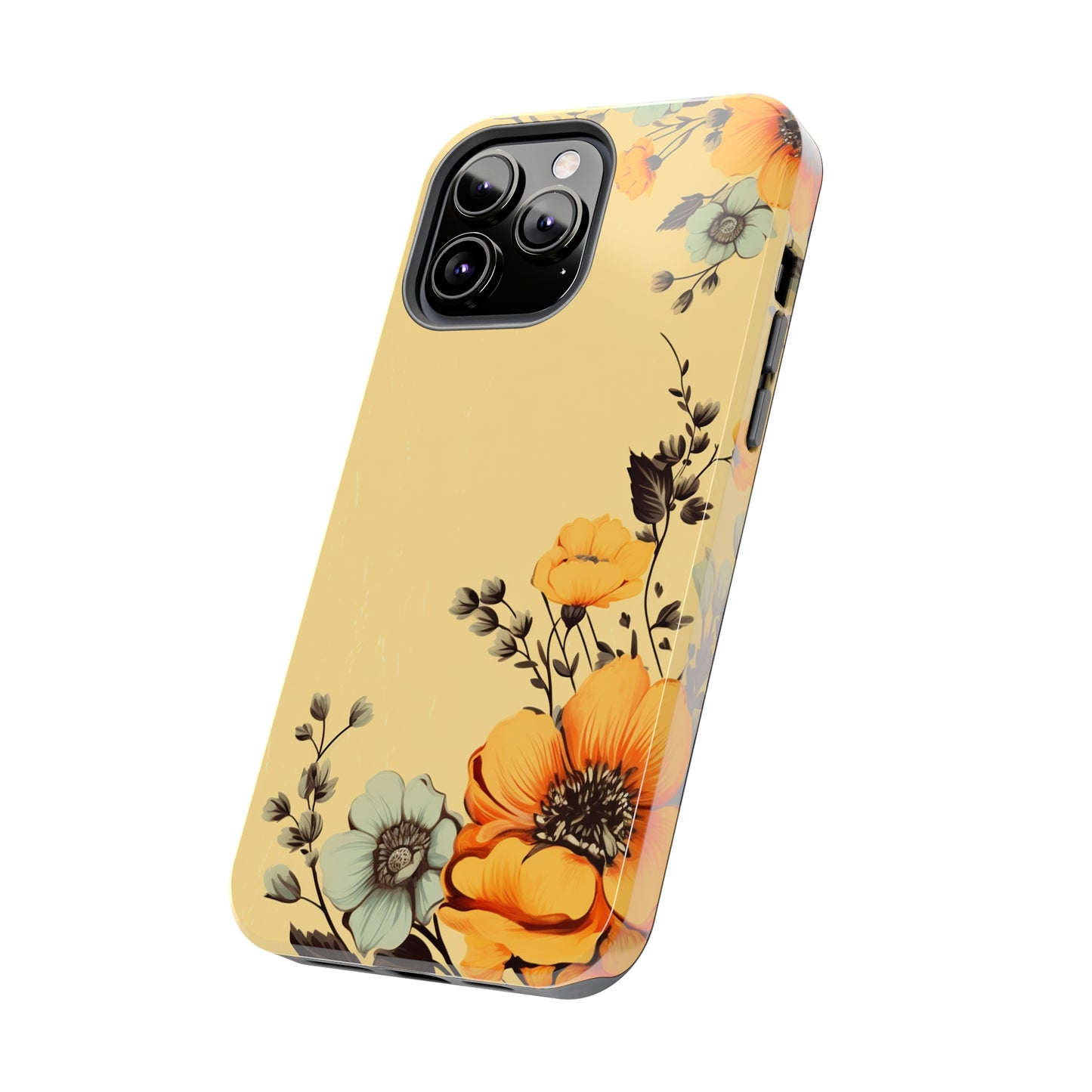 Classic Vintage Floral Case for iPhones – Timeless Elegance & Protection