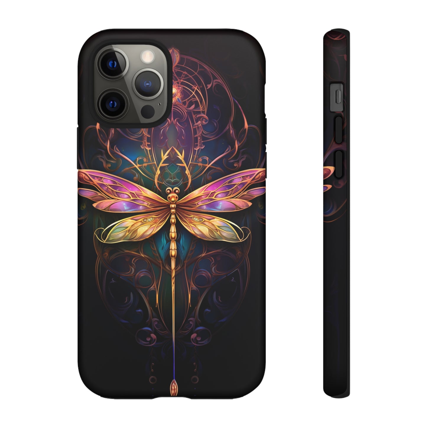 Art Nouveau Dragonfly - A Timeless Symbol of Elegance for Google Pixel, iPhone, and Samsung Cases