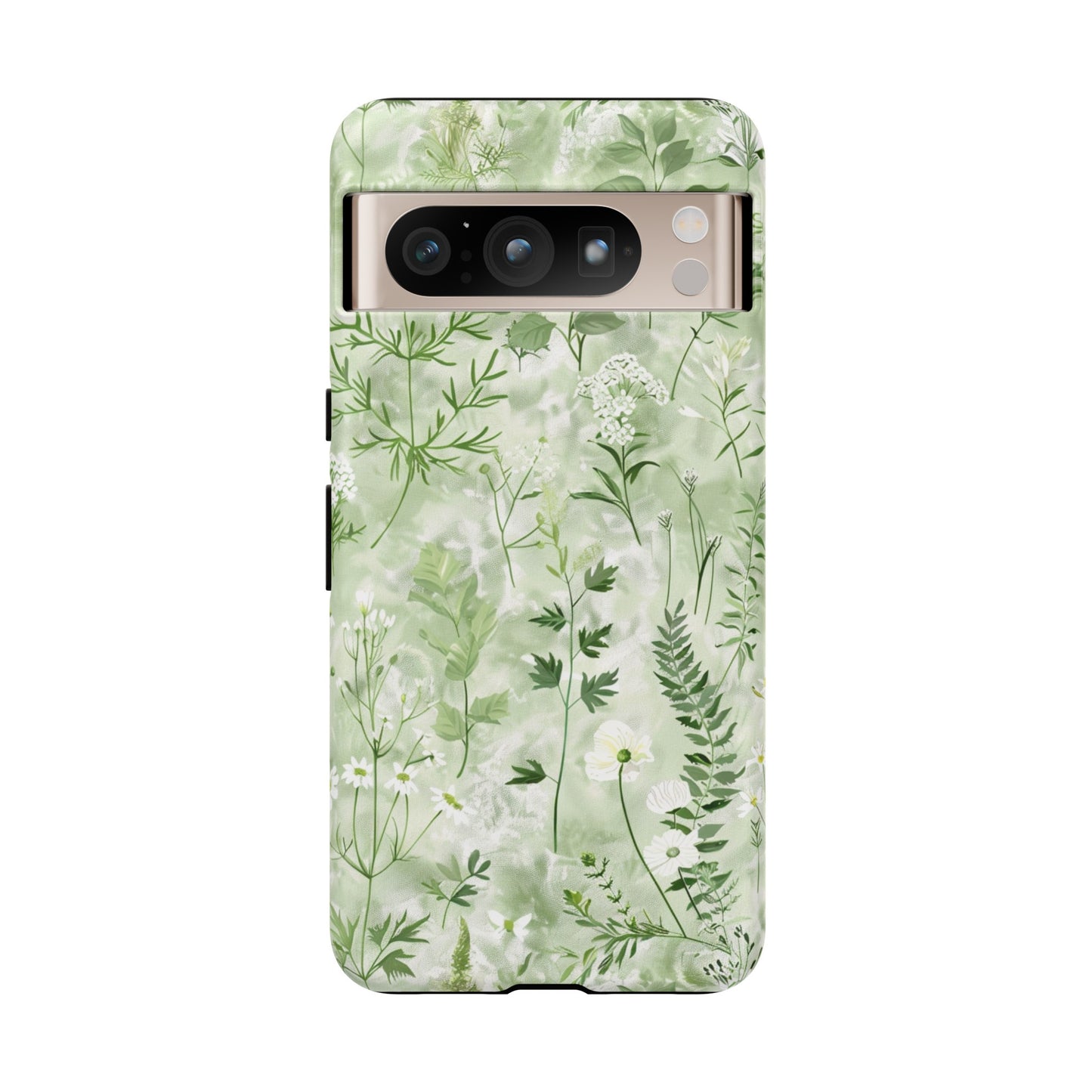 Floral Sage Green Wildflower Phone Case