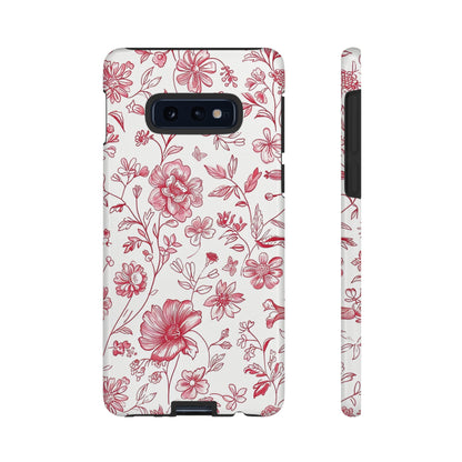 Pink Floral Wildflower Phone Case