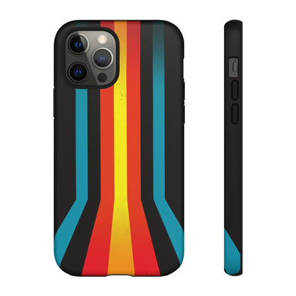 Retro Lines 1980s Flashback Phone Case