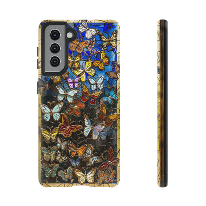 Butterfly Flower Garden Painting Phone Case