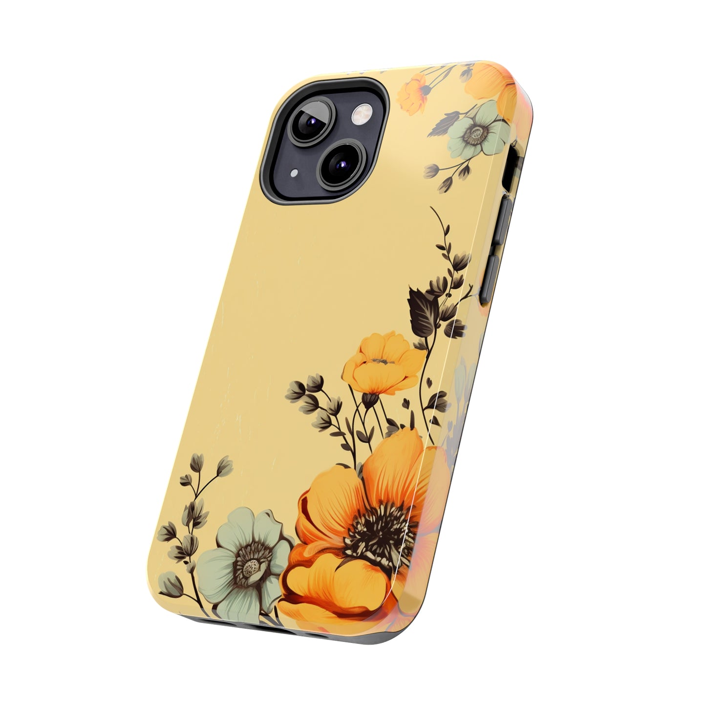 Classic Vintage Floral Case for iPhones – Timeless Elegance & Protection