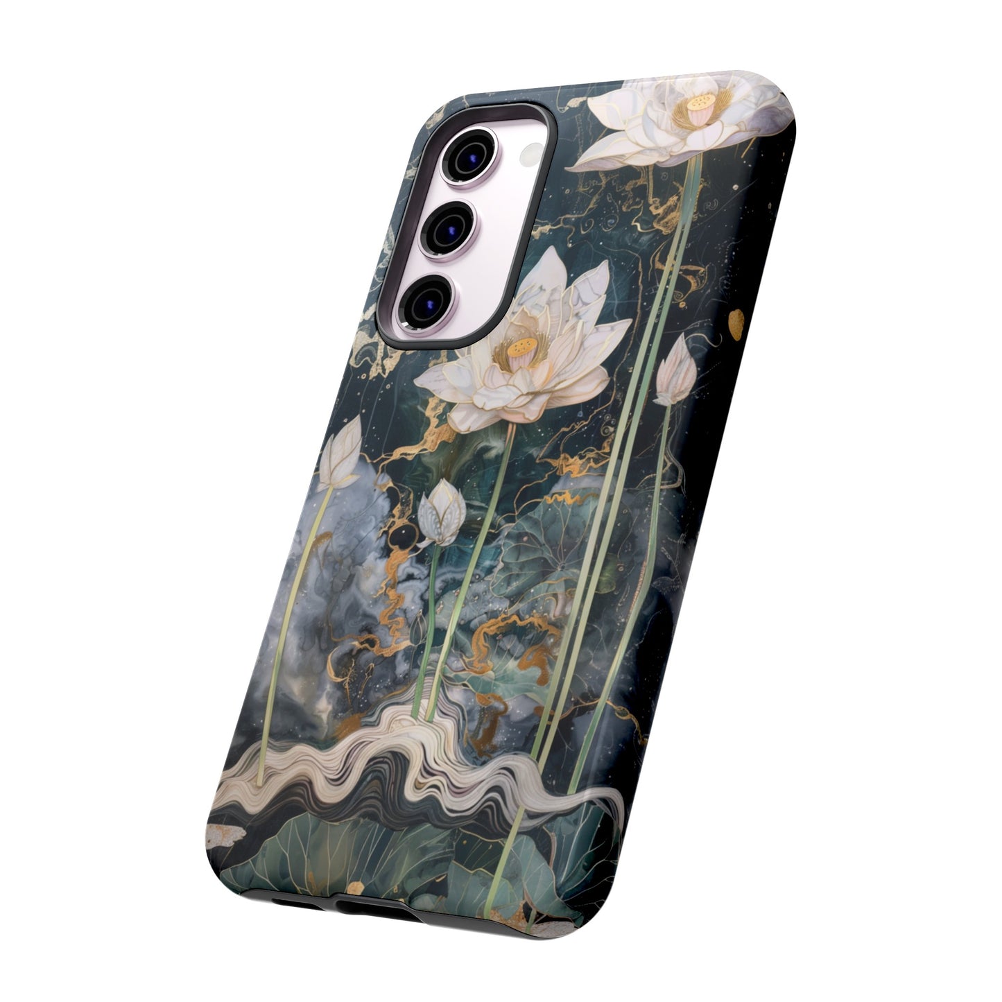 Lotus Floral Zen Art Phone Case