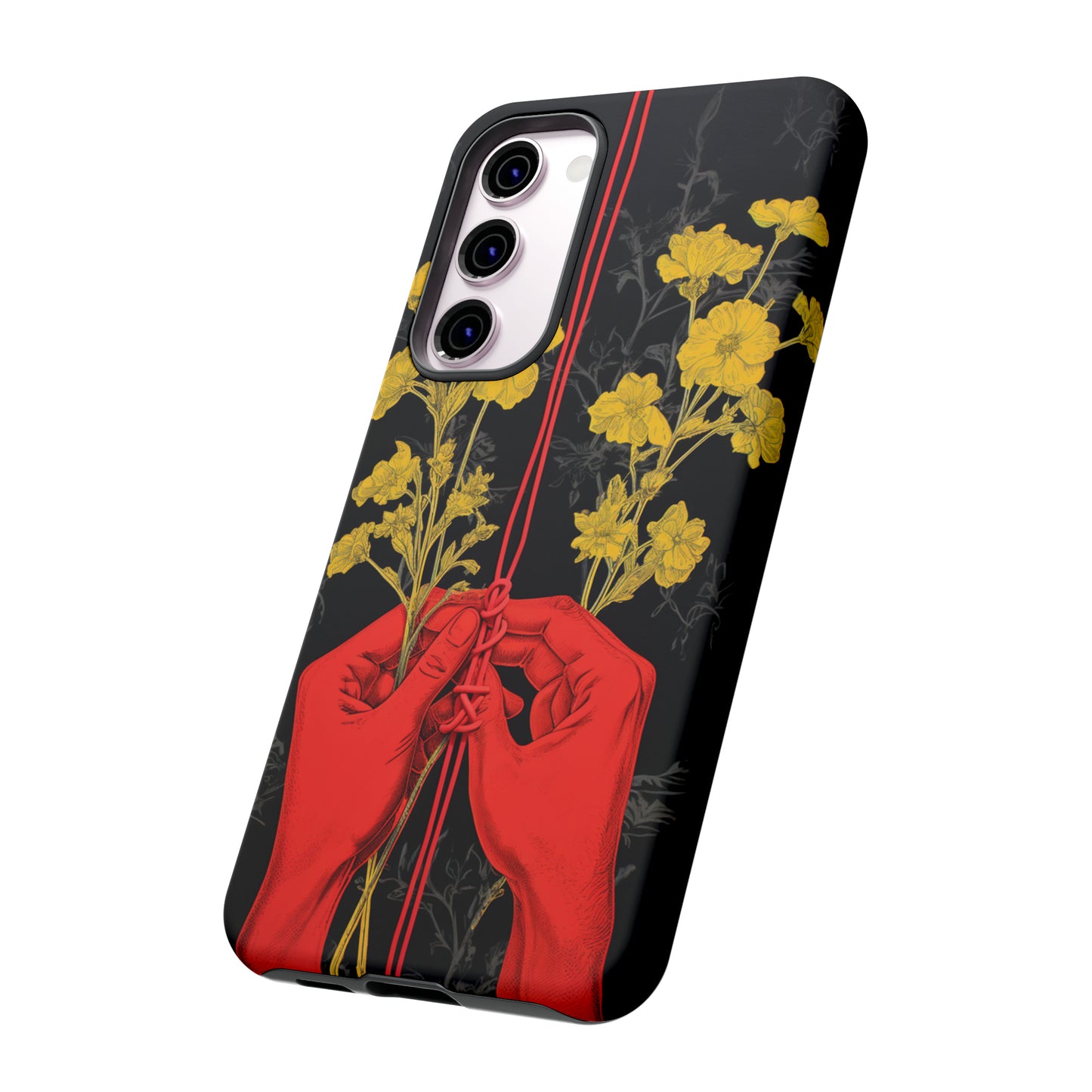 We Are All Connected Floral Phone Case