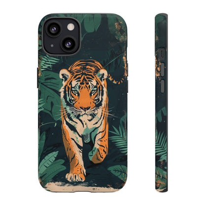 Retro Jungle Tiger Phone Case