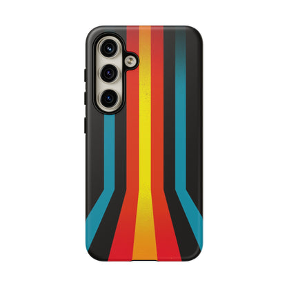 Retro Lines 1980s Flashback Phone Case