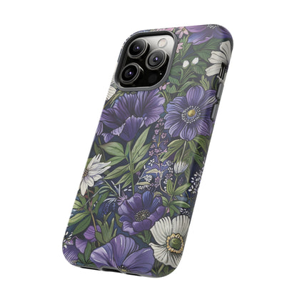 Floral Sage Purple Wildflower Phone Case