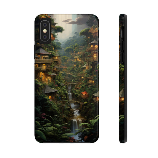 Magical Village Forest iPhone Case | Embrace Enchantment and Natural Wonder