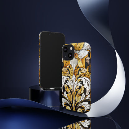 Art Deco Stained Glass floral Phone Case