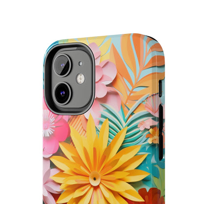 iPhone 12 Pro Max Artistry: Paper Floral Design – Crafted Elegance for iPhone 13 Pro and iPhone XR Enthusiasts