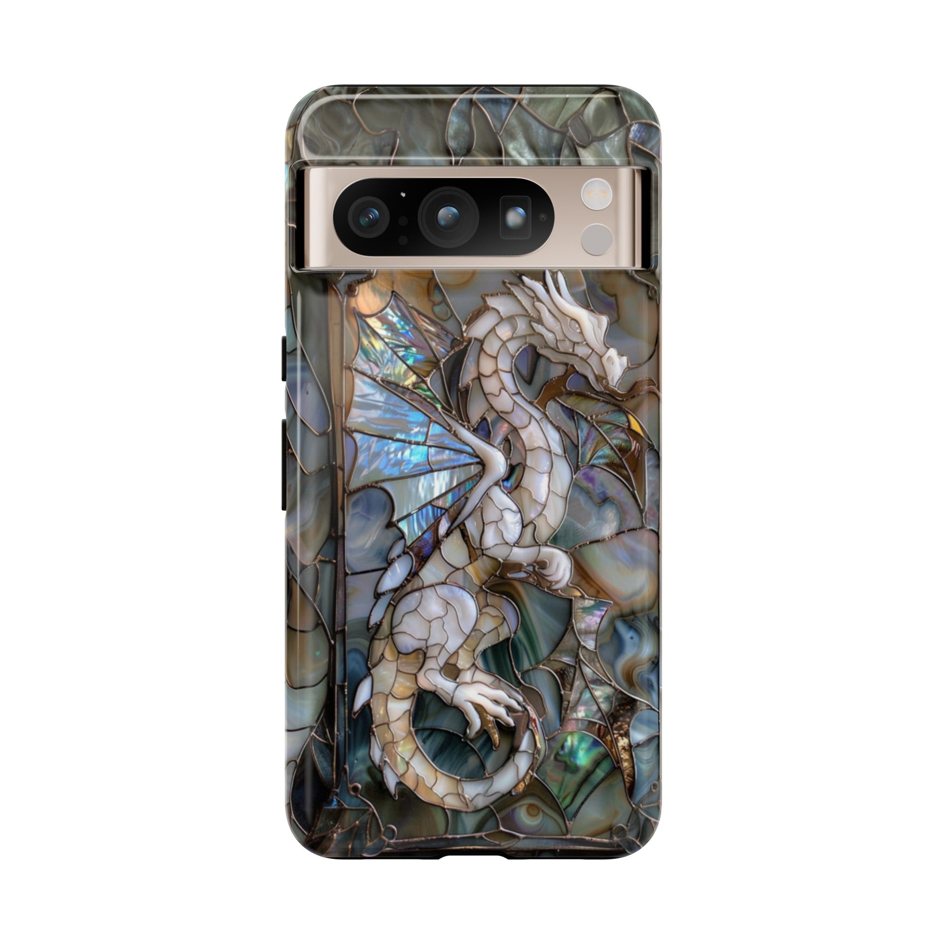 Colorful dragon art case for iPhone 14 Pro Max