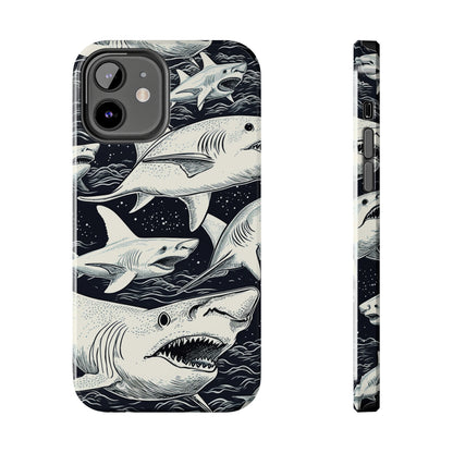 Shark Design | Swimming with the Sharks Aquatic Adventure iPhone 13 Case