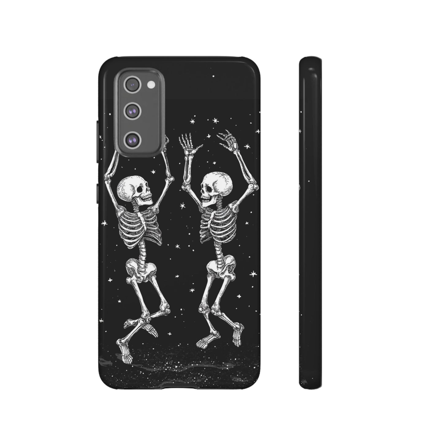 Halloween Dancing Skeletons iPhone Case