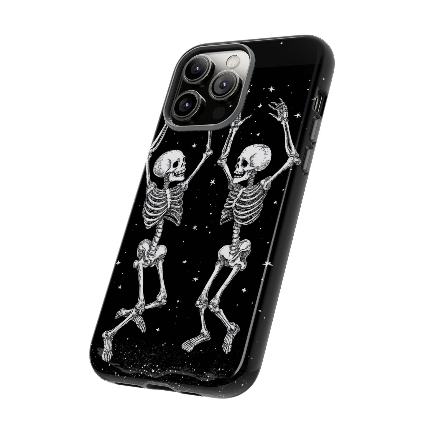 Halloween Dancing Skeletons iPhone Case