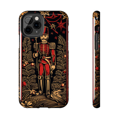 Guardian of Yuletides Past: Vintage Christmas Toy Soldier | Tough iPhone Case