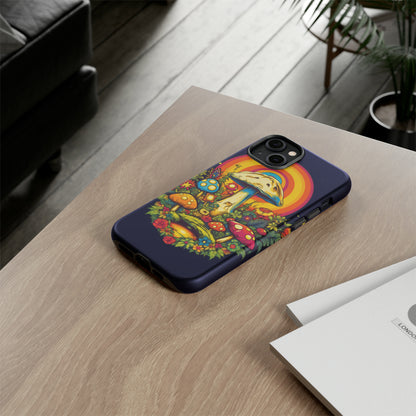 Psychedelic Art Mushroom Phone Case