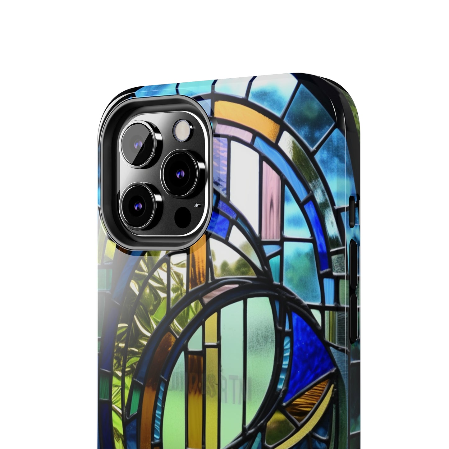 Stained Glass Floral: Art Deco Delight | Boho Chic Tough Case for iPhone & Samsung Galaxy Models