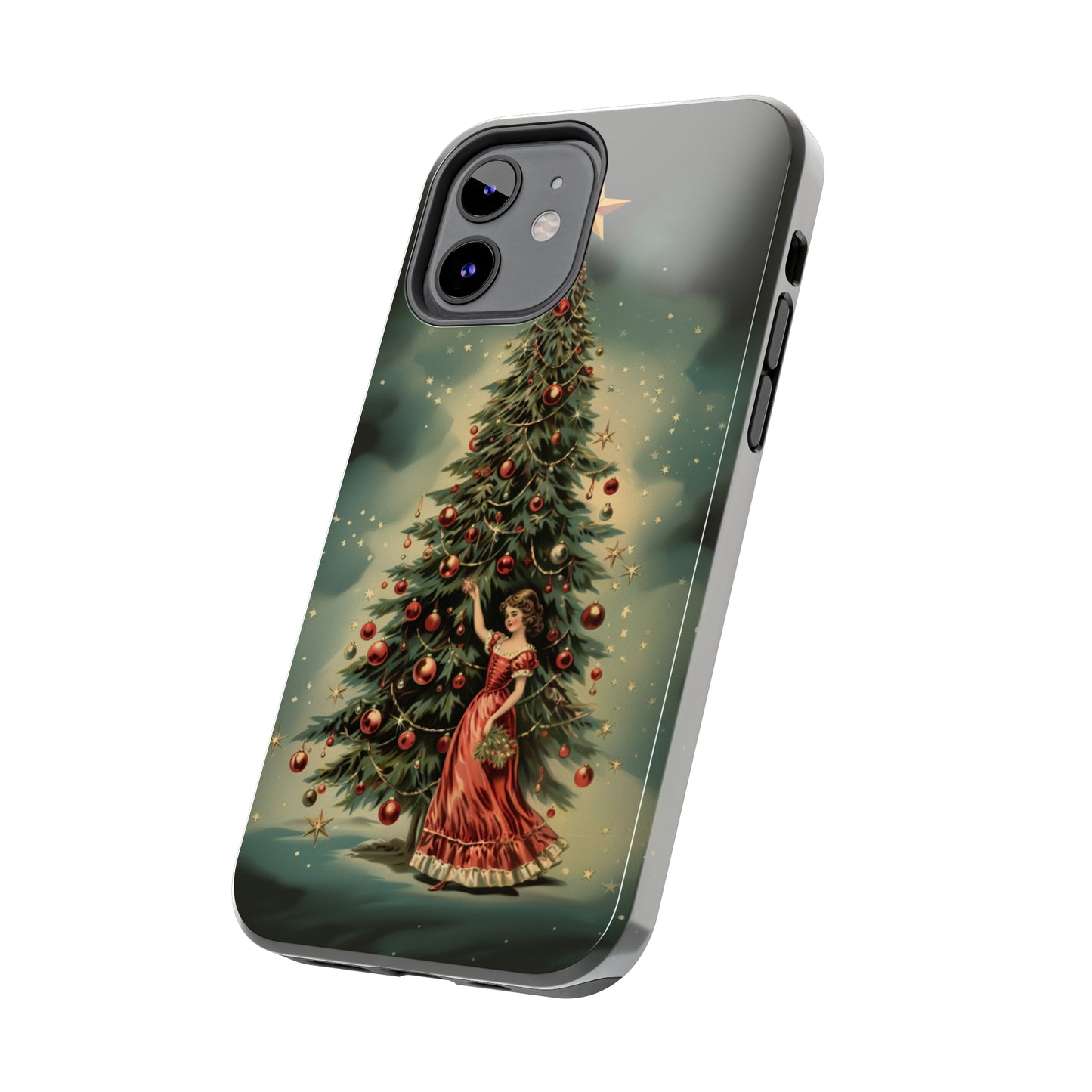 Vintage Christmas Charm Case for iPhone