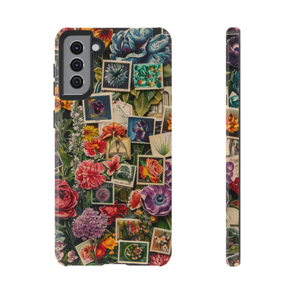 Vintage Floral Stamps Phone Case