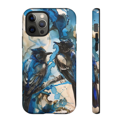 Blue Bird Watercolor Phone Case