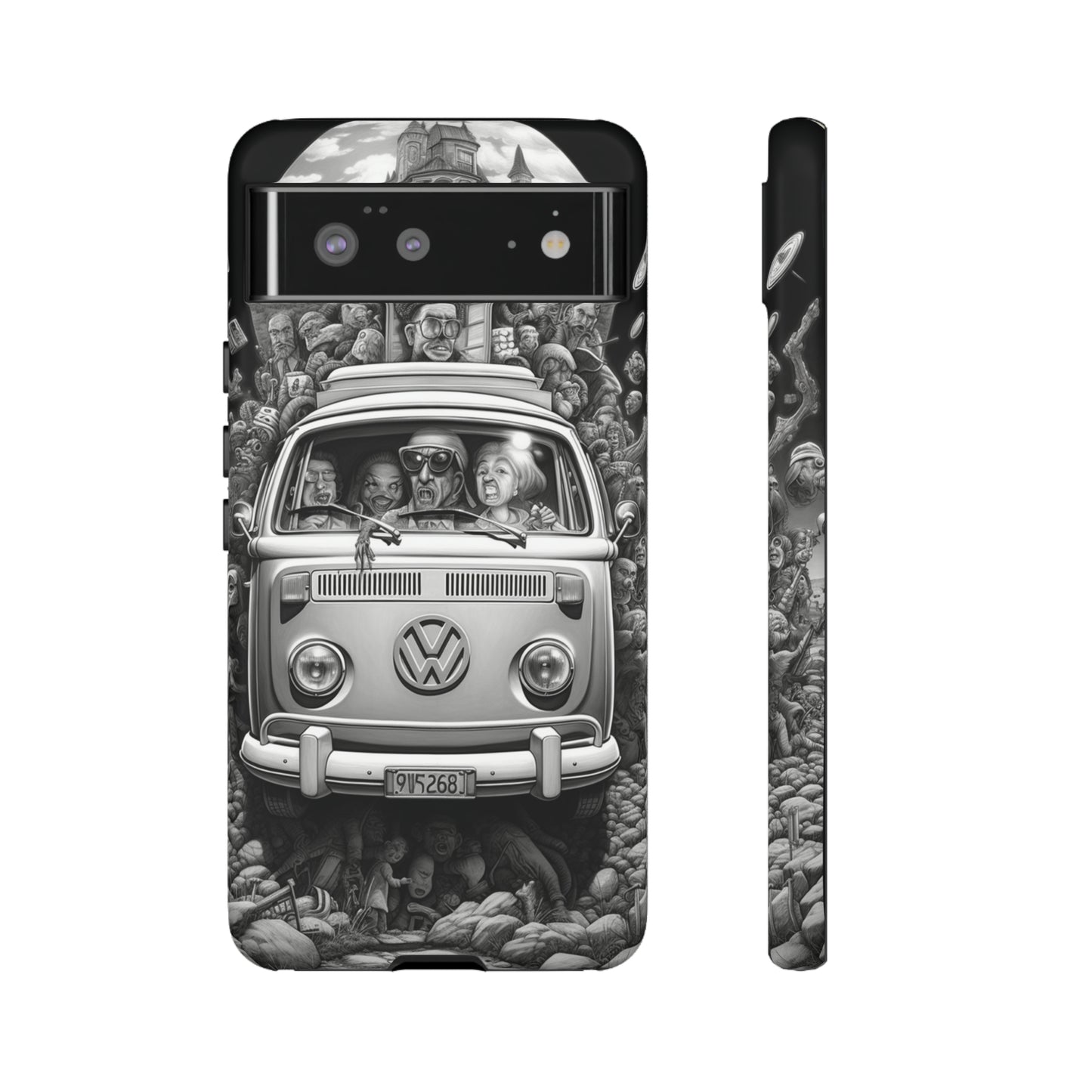 Vintage VW Camper Van iPhone Case