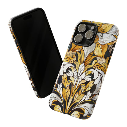 Art Deco Stained Glass floral Phone Case