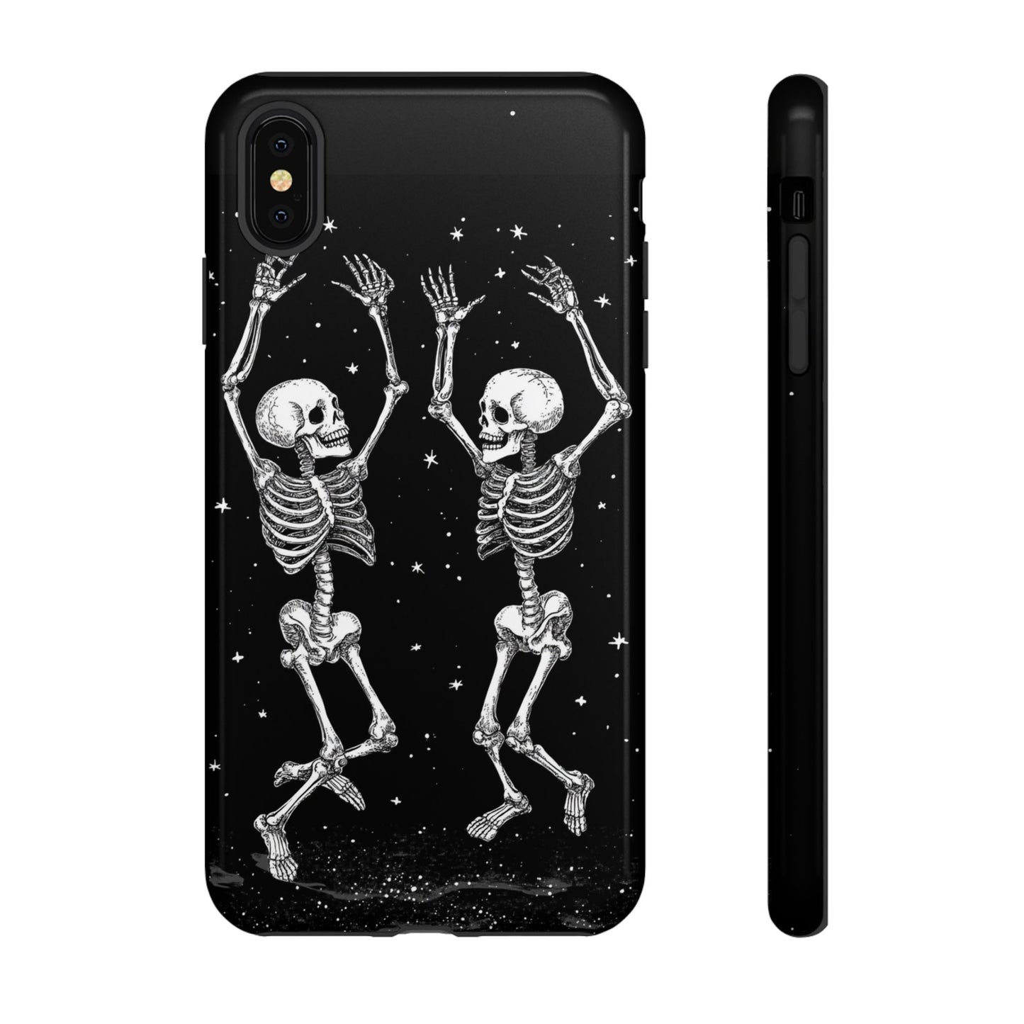 Halloween Dancing Skeletons iPhone Case