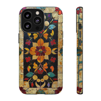 Azulejo Porcelain Vintage Tile Mediterranean Design Phone Case