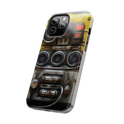 Cyberpunk Fallout Communicator iPhone Case