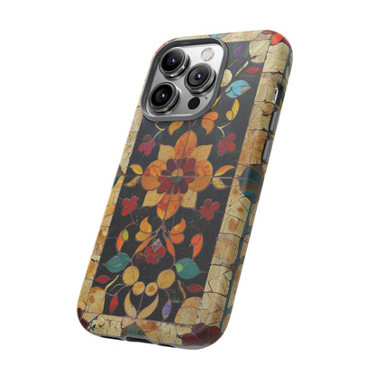 Azulejo Porcelain Vintage Tile Mediterranean Design Phone Case