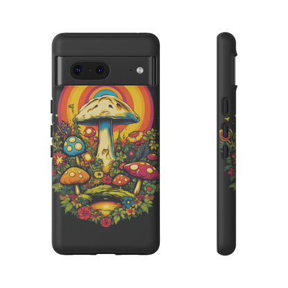 Psychedelic Art Mushroom Phone Case