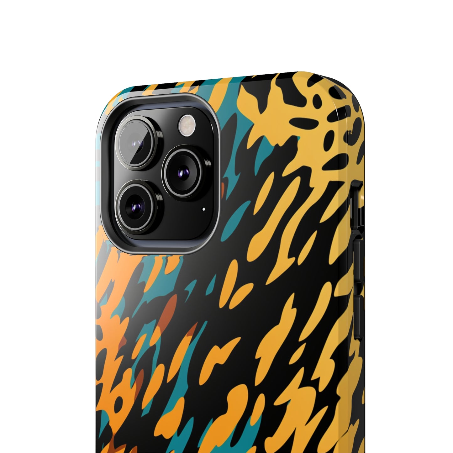 Luxury Leopard & Retro Magic Zebra: The Ultimate Wild Duo iPhone Case