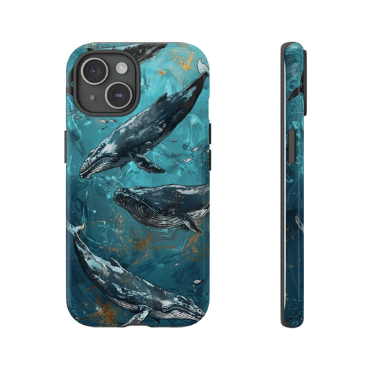 Undersea World Whales Phone Case
