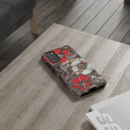 Stained Glass Floral Paisley Explosion Phone Case