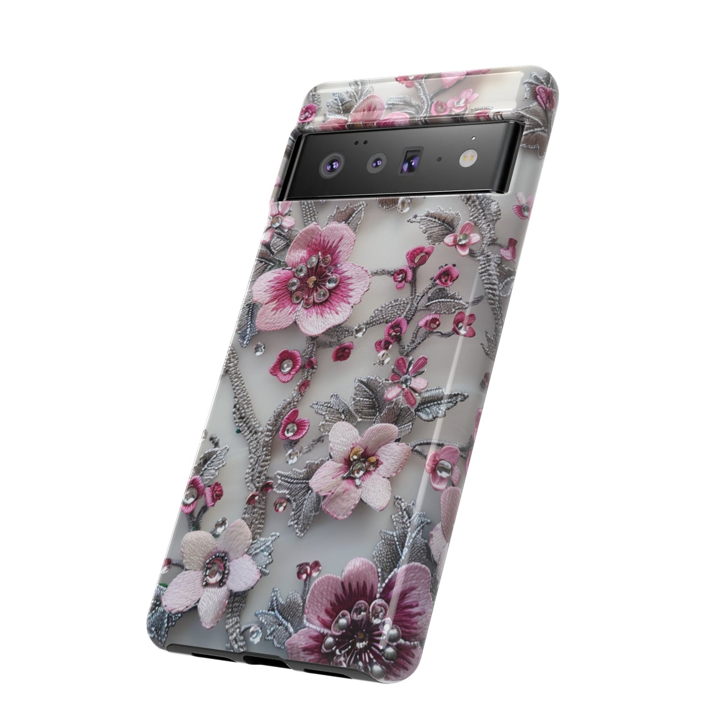 Coquette Aesthetic Floral Art iPhone 12 Case