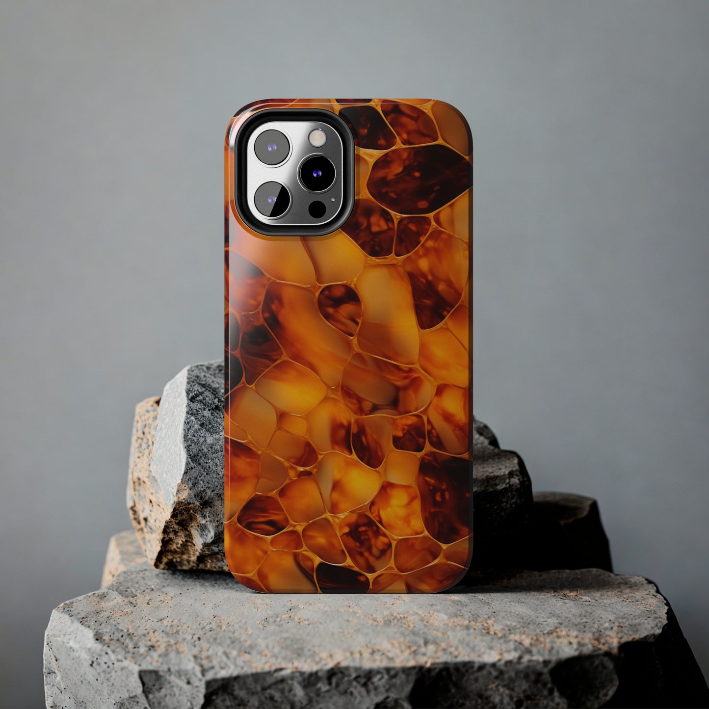 Retro Tortoise Shell iPhone Case | Vintage Elegance and Modern Protection