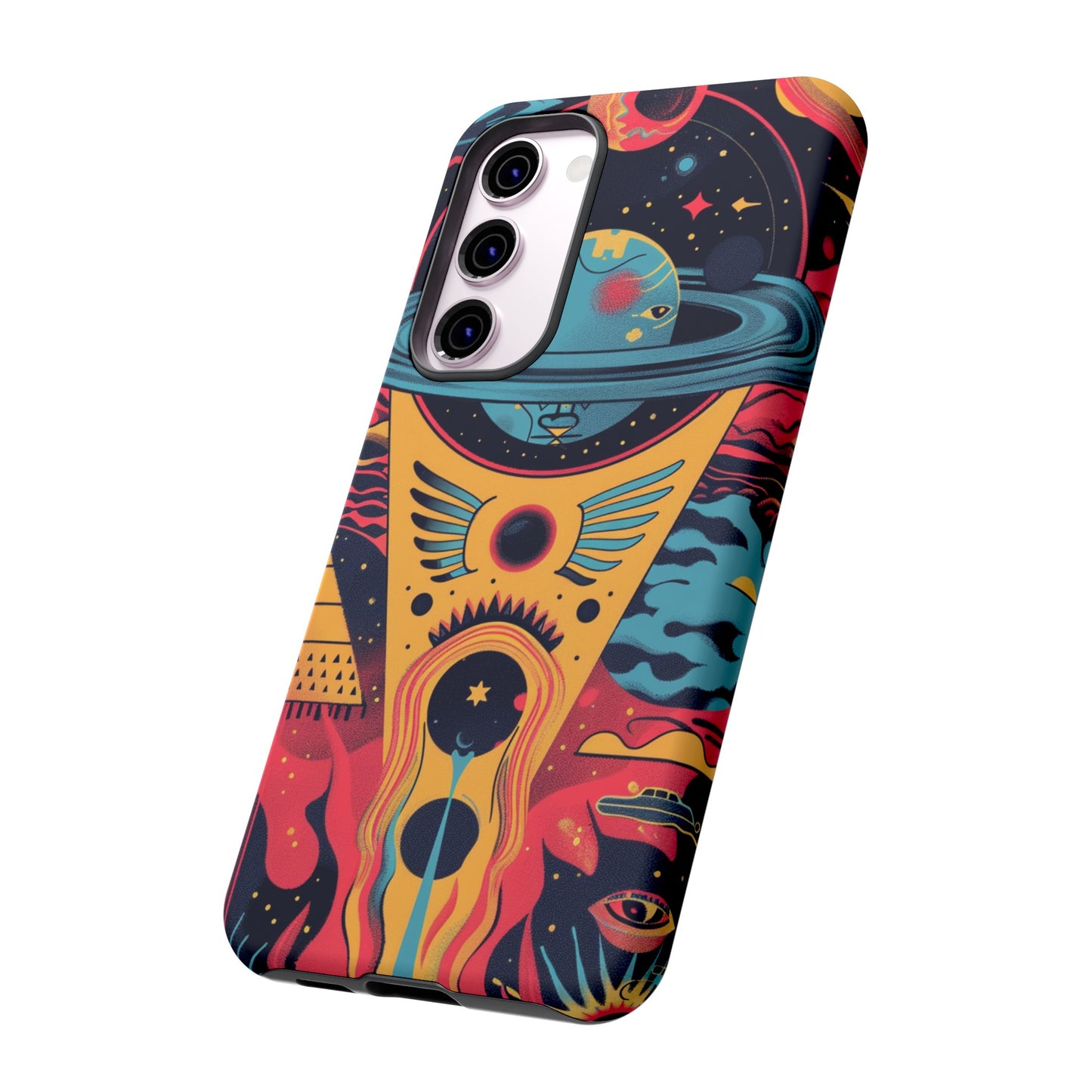 Cosmic Journey Space and Time Phone Case