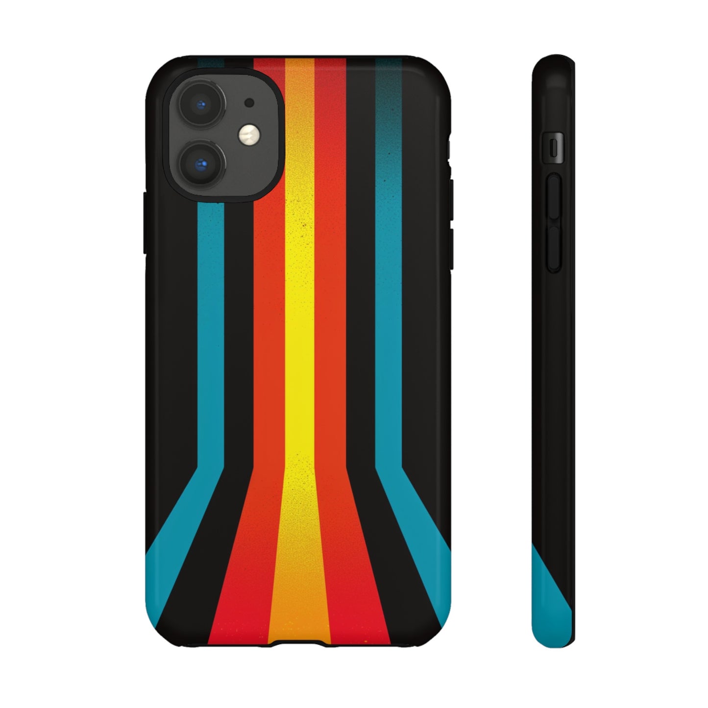 Retro Lines 1980s Flashback Phone Case