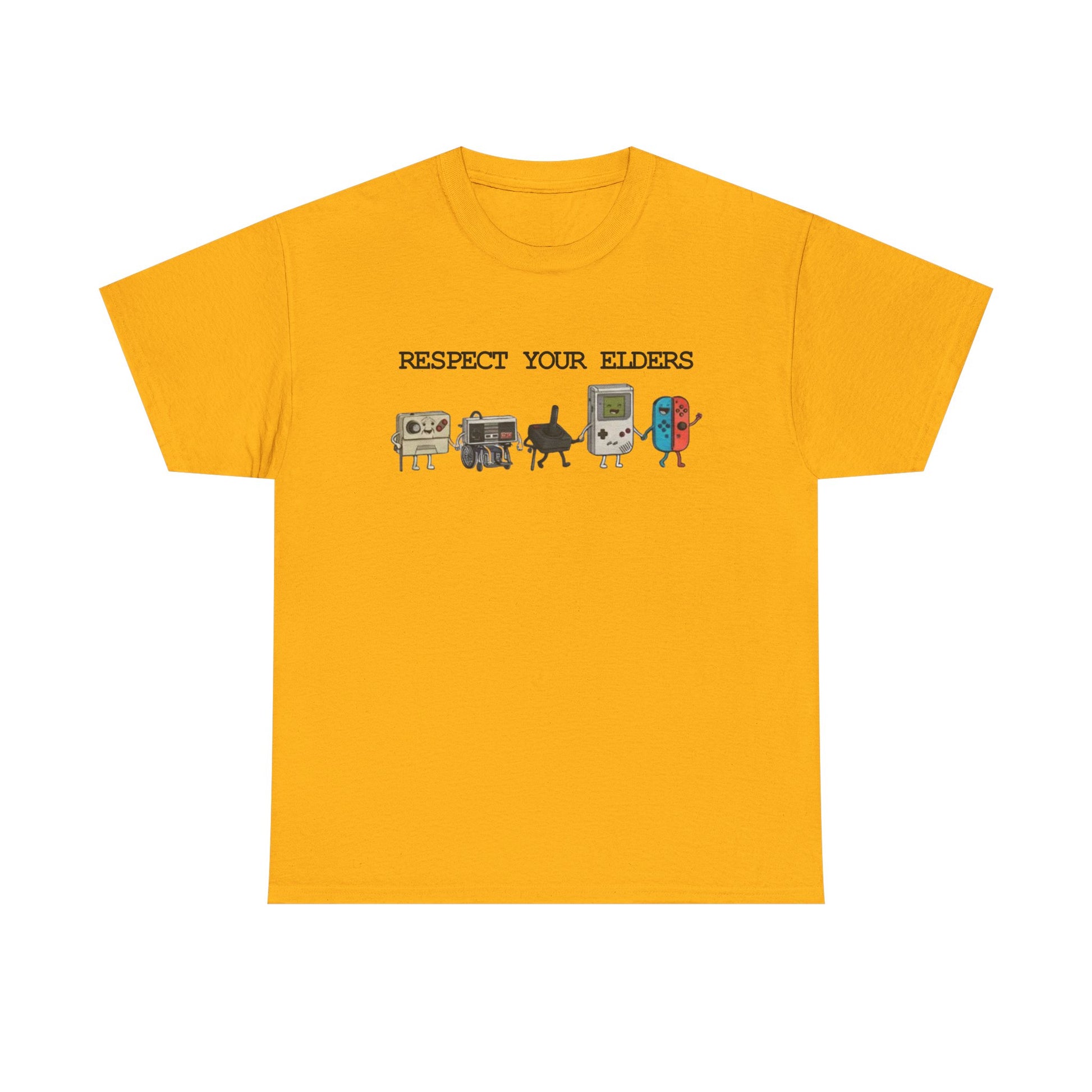 old school video game graphic tee