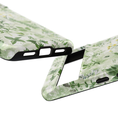 Floral Sage Green Wildflower Phone Case