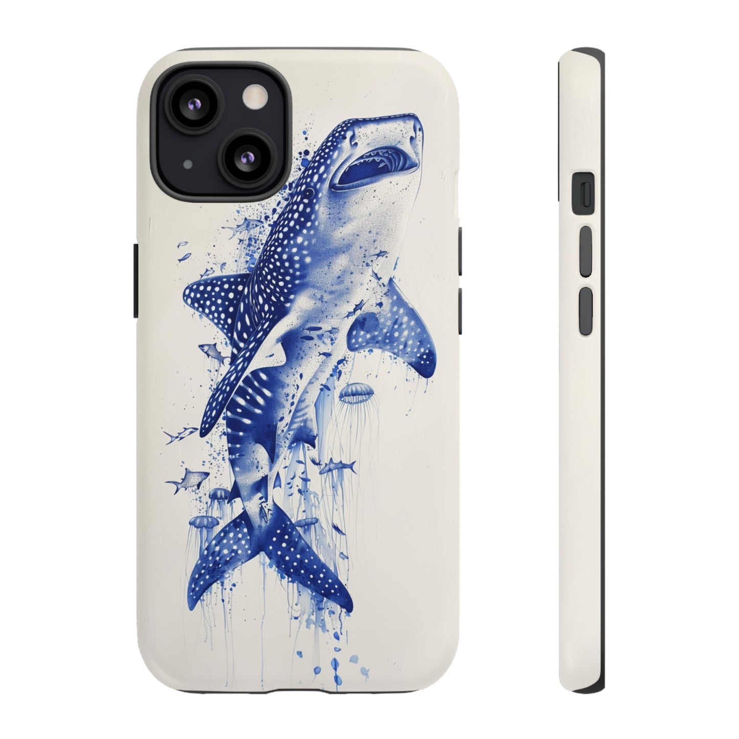 Whale Shark, Turtle, Manta Ray Phone Case