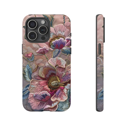 Coquette Embroidery Aesthetic Floral iPhone 14 Case