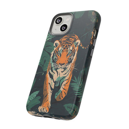 Retro Jungle Tiger Phone Case