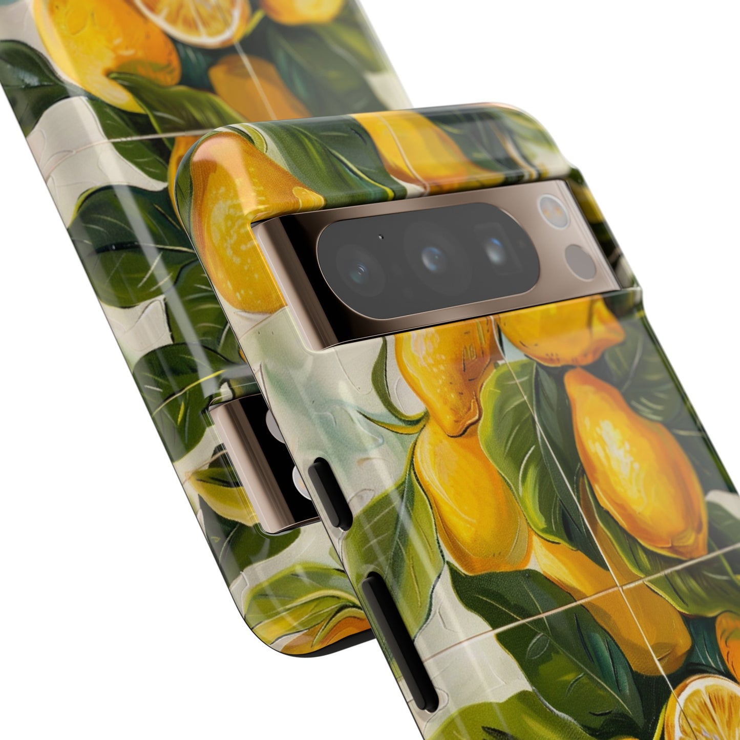 Mediterranean Lemon Italian Tile iPhone 14 Case