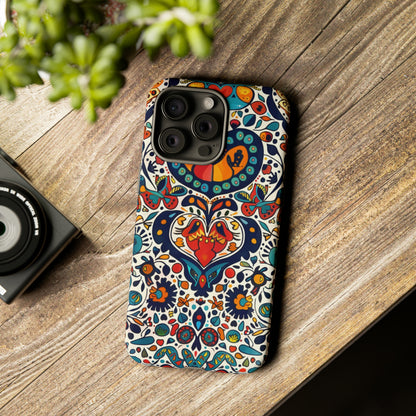 Mexican Style Mural Painting Phone Case