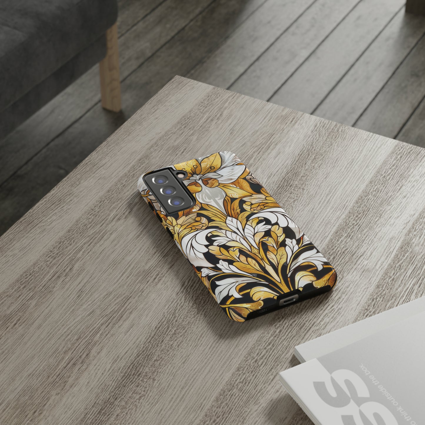 Art Deco Stained Glass floral Phone Case